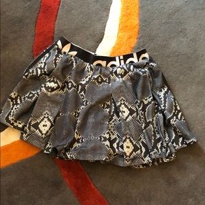 Adidas Originals snakeskin print skirt